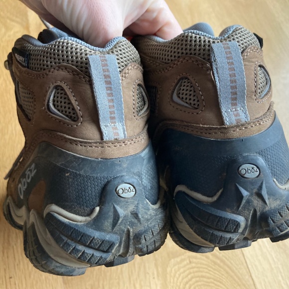 Oboz Sawtooth Mid Rise Waterproof Hiking Boots EUC 7.5 Leather - Picture 12 of 12